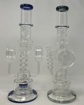 Fancy Recycler Bong with Sprinkle Perc